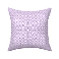 small diamond checker in lavender and white