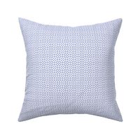 small diamond checker in periwinkle and white