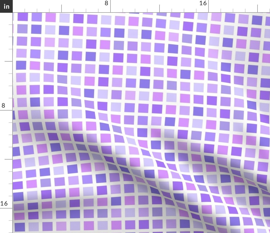 color squares in purple hues