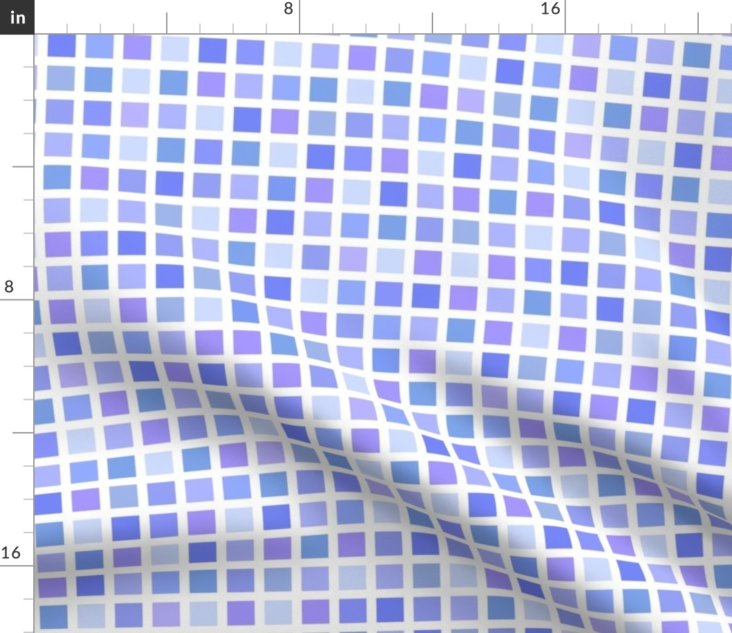 color squares in periwinkle and blue
