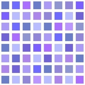 color squares in purples and blues