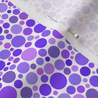 ishihara dots in purple and lavender