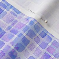 double watercolor squares in blue-violet