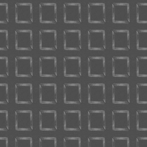 20-03h Boho Square Slate Grey Gray Quilt Coordinate