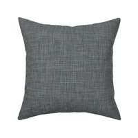 Linen Solid - Slate (Couched Diamonds)