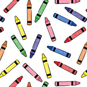 crayons - school supplies - kids art - primary - LAD20