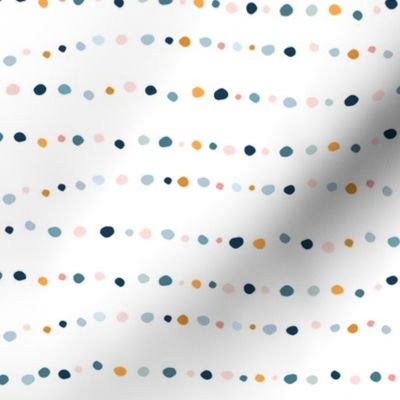 Abstract colorful dots pattern