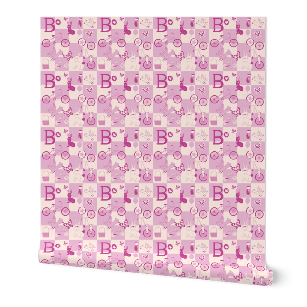 "B is for...Bicycles" (Pink Version)