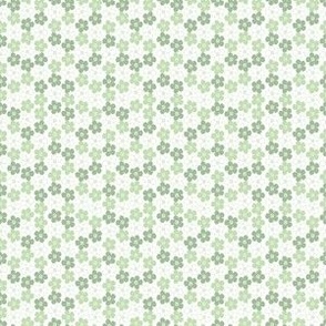 Cherry Blossom Mini Print in Sage Green