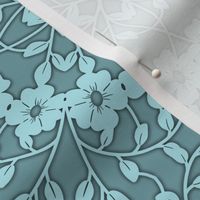 Floral Lace Paper Cutout