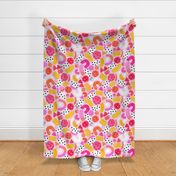 Vida - Peony Pink - Large scale