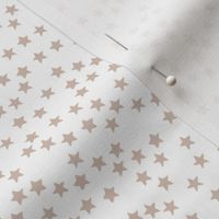 Little sparkly stars romantic boho night basic sky design nursery neutral beige on white
