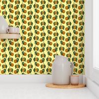 Orangepattern Yellow Small