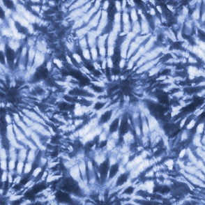 Dark Blue Tie Dye Swirls (large)