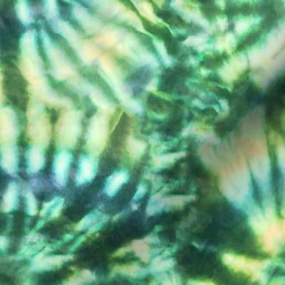 Green Tie Dye Swirls