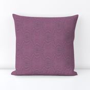 Embossed Mauve Leather  (Texture Illusion) (XS)