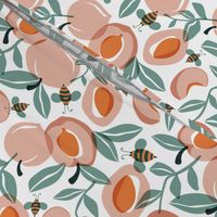 Just Peachy - Summer Fruit and Bees Regular Scale