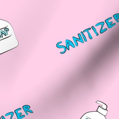 Soap TP SANITIZER PINK