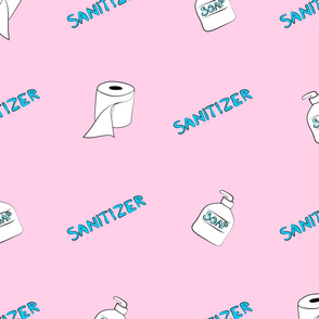 Soap TP SANITIZER PINK