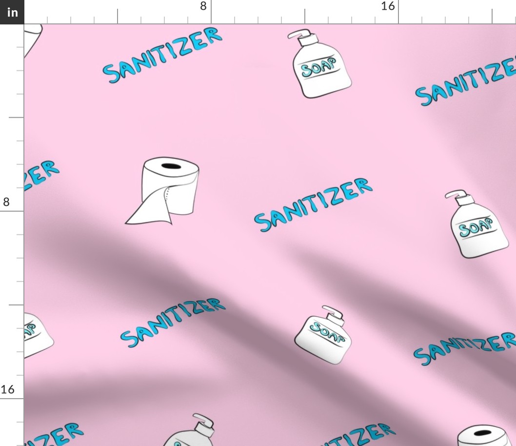 Soap TP SANITIZER PINK