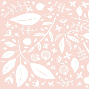 Pastel pink  linen cotton canvas 