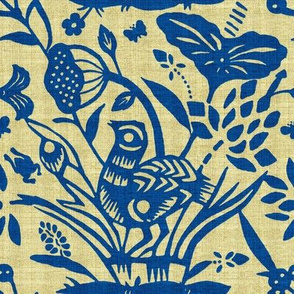 Papercut Garden (blue) inv