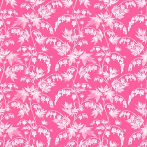 Outline Dicentra Chintz (hot pink) 4"