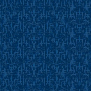 Sketchy Texture of Classic Blue on Midnight Blue