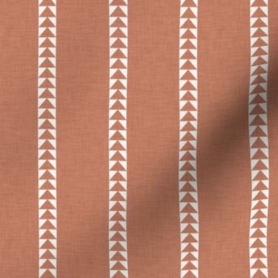 Arrow Stripe in Cinnamon