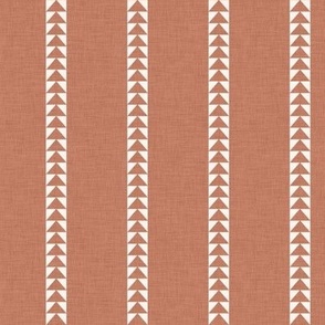 Arrow Stripe in Cinnamon