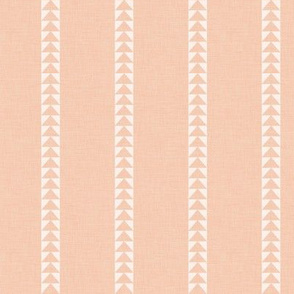 Arrow Stripe in Blush