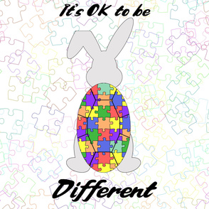 its ok to be different  fits 2 yard blanket topper 54 wide fabric