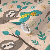 sloth papercut small