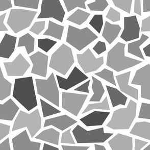 Mosaic - greys