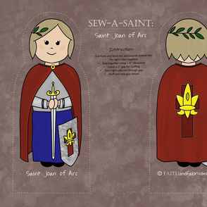 Sew-a-Saint: St. Joan of Arc