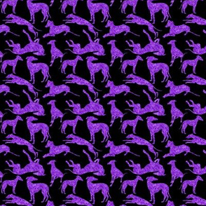 Greyt Greyhound Purple Glitter Look Smaller Scale