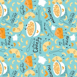 Mac n Cheese (light teal) - small rotated