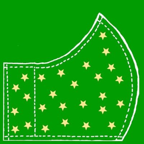 Starry Mask Green