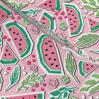 Watermelon Summer Cut Paper