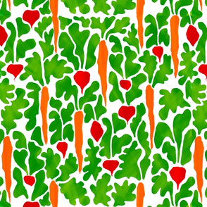 Carrot and Radish Cut Outs