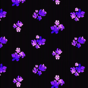 Pinstripe Floral