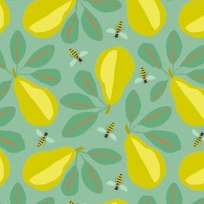 PAPERCUT PEARS AND BEES