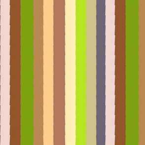 Safari Animals Coordinating Rough Stripe