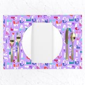 Alphabet Soup Purple