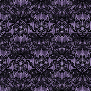 Royal Purple Fabric, Wallpaper and Home Decor | Spoonflower