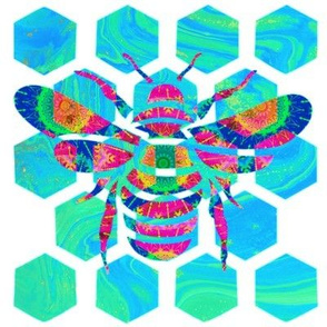 Papercut Napkins - Bees In The Hive