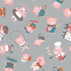 Little Piggies Stayed Home - small