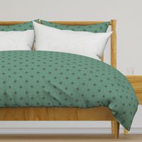 Ships Anchors & Wheels Sea Green