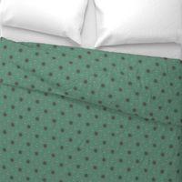 Ships Anchors & Wheels Sea Green