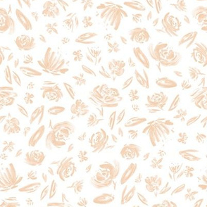 Blush Pink Watercolor Flowers